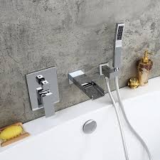 Wall Mount Solid Brass Bathtub Faucet