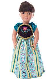 princess anna coronation replica doll dress