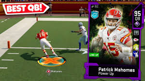 Patrick mahomes stands atop the rankings as the highest rated quarterback in madden 21. Patrick Mahomes With Escape Artist Isnt Fair Madden 20 Ultimate Team Youtube