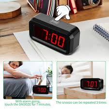 Kwanwa Alarm Clock Wall Clock Battery