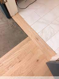 hallway hardwood flooring install