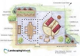 patio layout ideas landscaping network