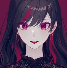 It is a dominant genetic trait. Black Hair With Red Tips Anime