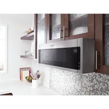 This innovative microwave hood combination gives cooks more room to create beneath its low profile cabinet, illuminated by dual leds. Whirlpool 30 In Low Profile Microwave Hood Combination 1 1 Cu Ft Over The Range Microwave Stainless Steel Lowe S Canada