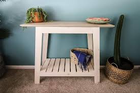 Diy Console Tables With Plans