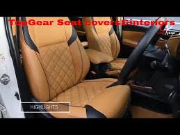 Topgear Toyota Fortuner Seat Cover