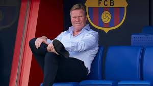 'tintin' koeman will always get a mention in fc barcelona history for scoring the goal that handed barça victory in the 1992 european cup at wembley. Fc Barcelona News Trainer Ronald Koeman Spricht Uber Griezmann Fussball News Sky Sport