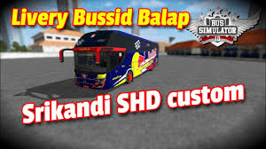 Template livery bussid (bawaan aplikasi). Livery Bussid Balap Srikandi Shd Custom Bus Simulator Indonesia Youtube