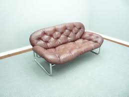 vintage leather sofa by johann bertil