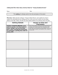 Setting And Plot Short Story Activity Chart For Young