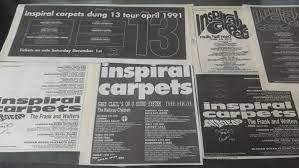inspiral carpets live tour dates 1991