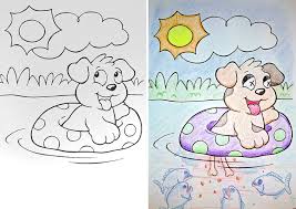 Coloring Book Corruptions See What Happens When Adults Do Coloring