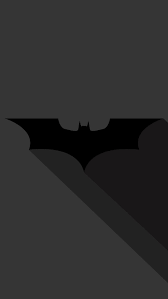 batman black logo minimalism hd