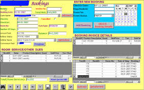 Hotel Reservation Software With Booking Chart And Customised