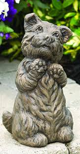 Spirit The Westie Dog Cement Statue