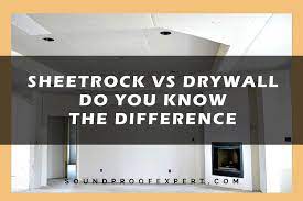 Sheetrock Vs Drywall Do You Know The