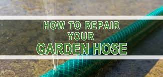 Repair A Garden Hose Fix A Leaky Hose
