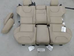 volvo xc70 v70 rear tan leather seat