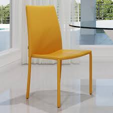 noah dining chair yellow