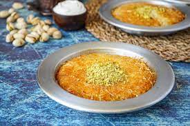 künefe turkish sweet cheese pastry