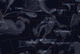The Constellation Aquarius In The Sky Org