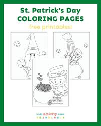 Patty's day in all the best ways. St Patrick S Day Coloring Pages Kids Activity Zone