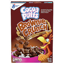 cocoa puffs brownie crunch cereal 10 4