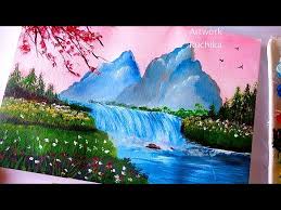 Beautiful Landscape Painting Easy