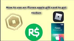 ruobux with an itunes gift card
