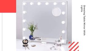Our dressing tables are sleek, stylish and practical. Dressing Table Mirror With Lights Uk 2021 According To Experts