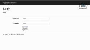 how to create login page in mvc 5 ado
