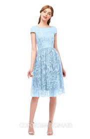 Lacy designer white dresses are particularly on trend due to their delicate, feminine look. Colsbm Arlie Ice Blue Bridesmaid Dresses Colorsbridesmaid