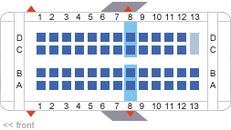 Delta Airlines Aircraft Seatmaps Airline Seating Maps And