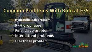 common problems with bobcat e35 mini