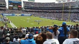 Sdccu Stadium Section P18 Home Of San Diego Chargers San
