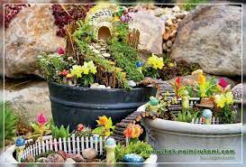 Mini Garden At Home With Your Hands