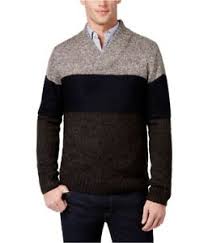 Details About Tricots St Raphael Mens Shawl Collar Pullover Sweater