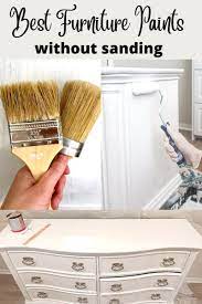 best paint for furniture without sanding