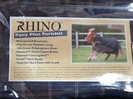 horseware rhino pony plus turnout rug