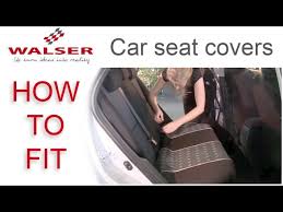 How To Fit Walser Car Seat Covers You