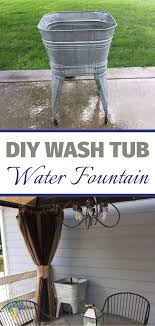 easy and inexpensive diy water fountain