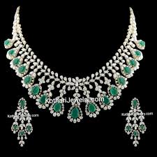 south indian bridal diamond necklace