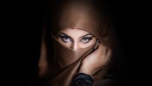 hd wallpaper women smoky eyes muslim