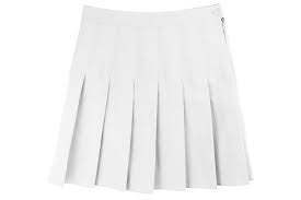Tennis Skirt White Pleated Skirt American Apparel Grunge Tumblr