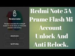 Power button + volume up button; Redmi Note 5a Prime Mdg6s Flash File Sin Contrasena Desbloqueo De Mi Cuenta Anti Relock Por Umt Dongole Gsmneo