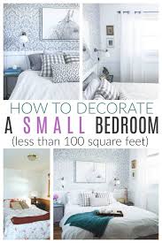 how to organize your small bedroom for
