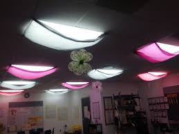 Make Your Classroom Lighting Learner Friendly Susan Fitzell Classroom Ceiling Fluorescent Light Covers Classroom Ceiling Decorations