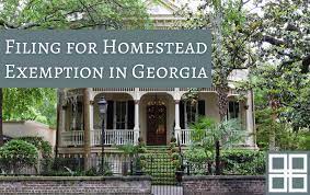 filing for homestead exemption in georgia
