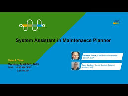 maintenance planner system istant