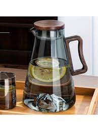 Glass Pitcher With Lid And Spout Glass